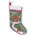 Needlepoint Personalized Christmas Stocking, Front