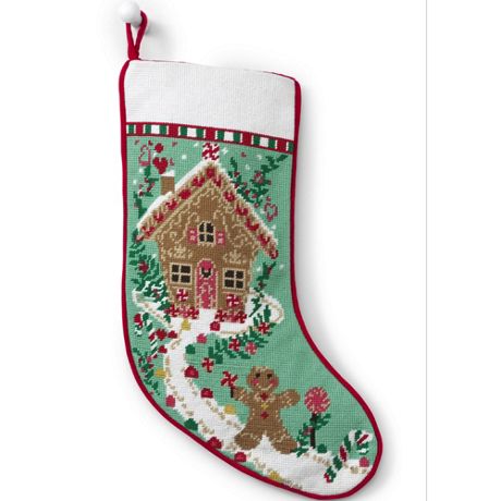 Lands' End - Our classic Needlepoint Christmas stockings come in an  ever-growing assortment of scenes, and as always - free monogramming!