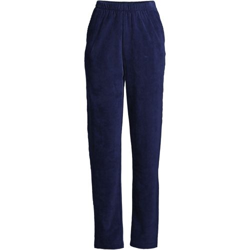 Frenchtrendz  Frenchtrendz Women's Navy Cotton Pant Elastic