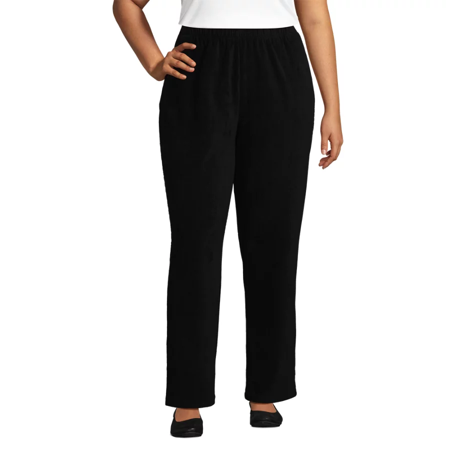 Women's Sport Knit High Rise Corduroy Pants view 2