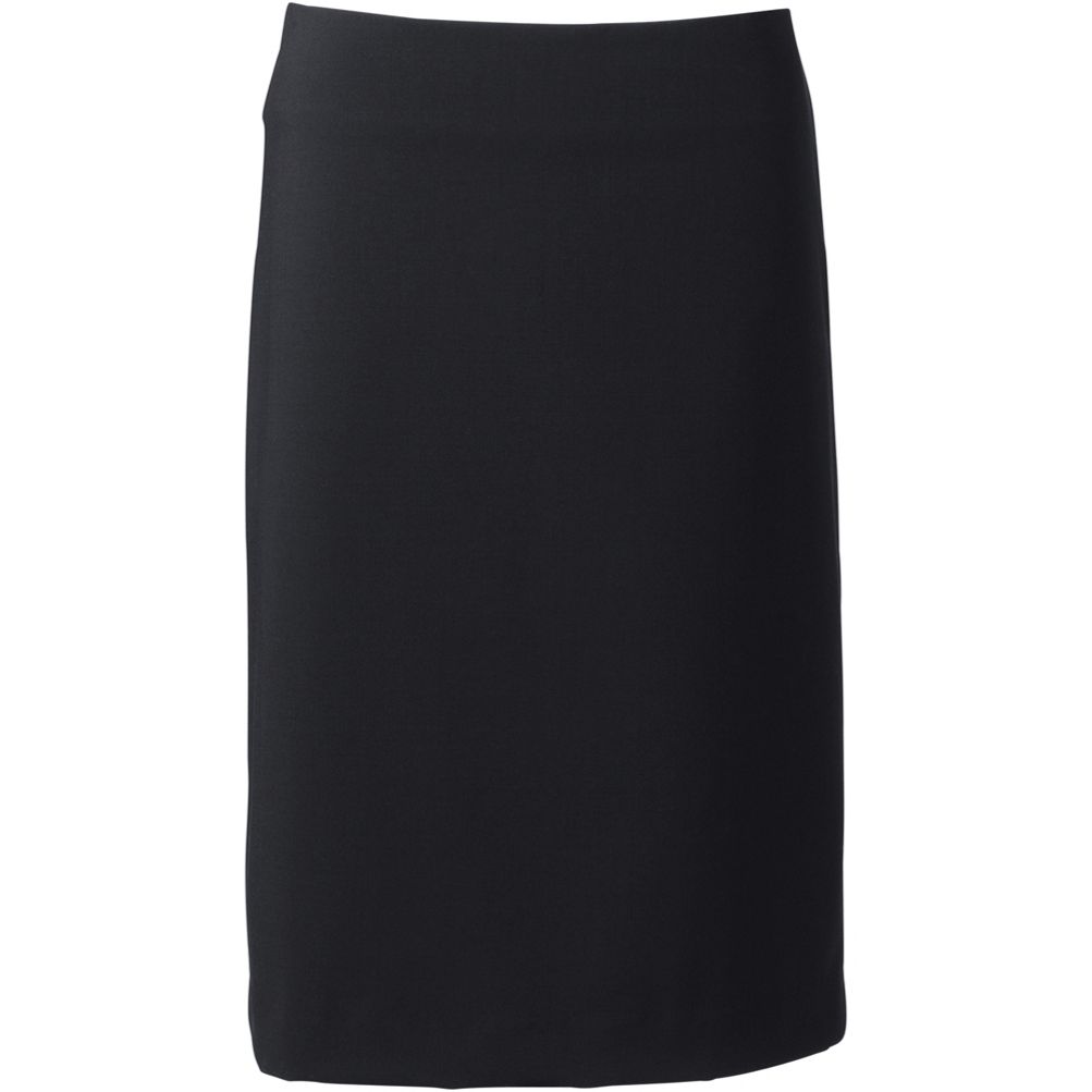 Women's Washable Wool Skirt Lands' End
