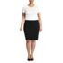 School Uniform Women's Plus Size Washable Wool Skirt, Front