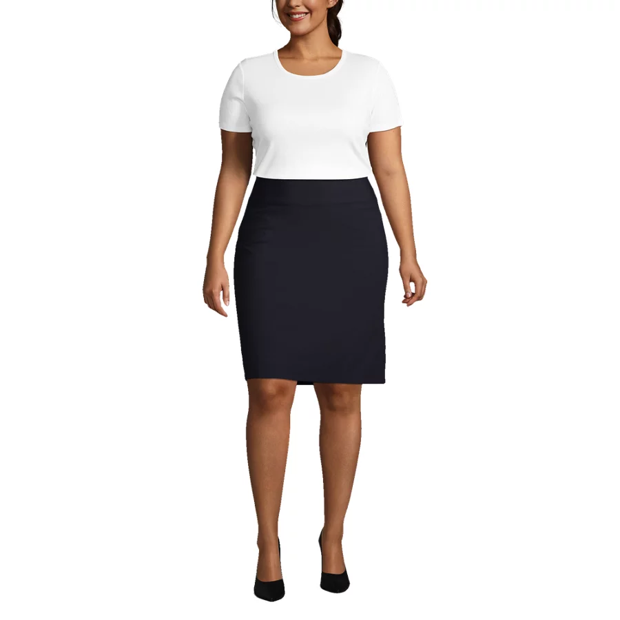 School Uniform Women's Washable Wool Skirt view 3