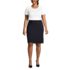 School Uniform Women's Plus Size Washable Wool Skirt, Front
