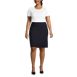 School Uniform Women's Plus Size Washable Wool Skirt, Front