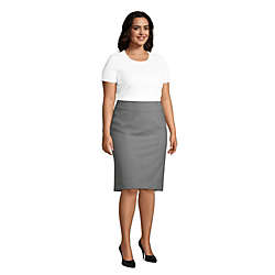 Women's Plus Size Washable Wool Skirt, alternative image