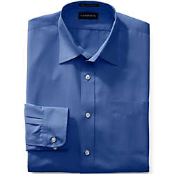 Men's Big and Tall Long Sleeve Straight Collar Broadcloth Dress Shirt, alternative image
