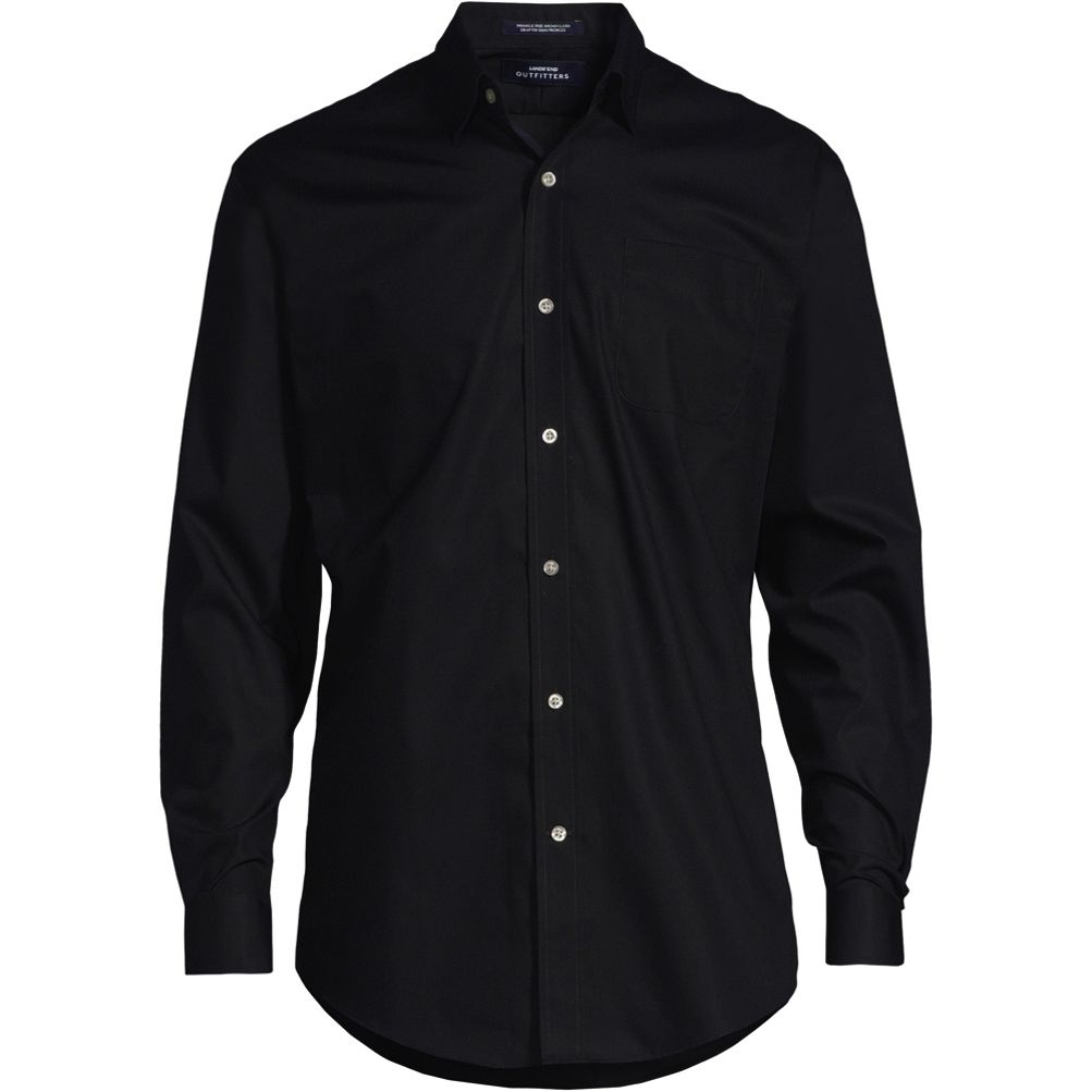 straight collar dress shirt