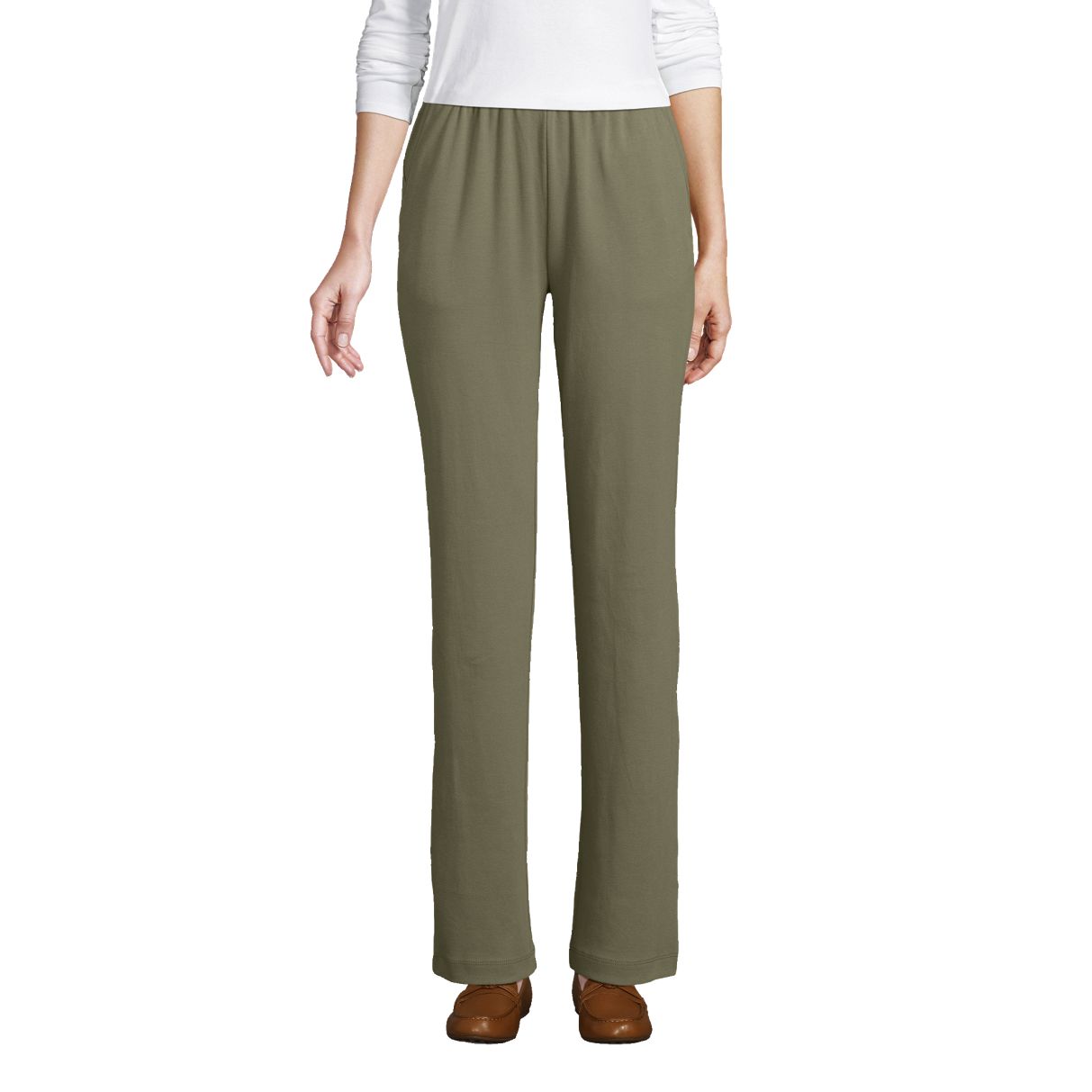  Lands' End Womens Active Yoga Pants Forest Moss Tall X-Small :  Clothing, Shoes & Jewelry