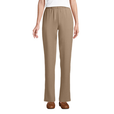 Le Pantalon en Coton Jersey Femme, Taille Standard image number 0