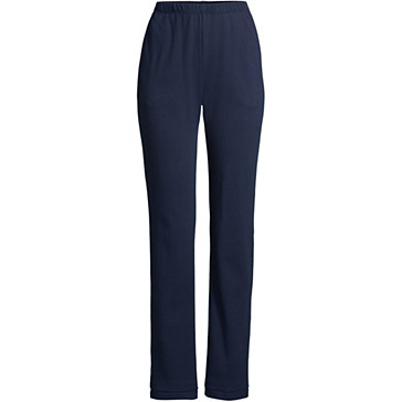 Le Pantalon en Coton Jersey Femme, Taille Standard image number 4