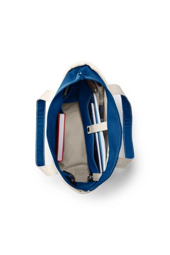 Le Sac Fourre-Tout Zippé en Toile Canvas, Moyen image number 7