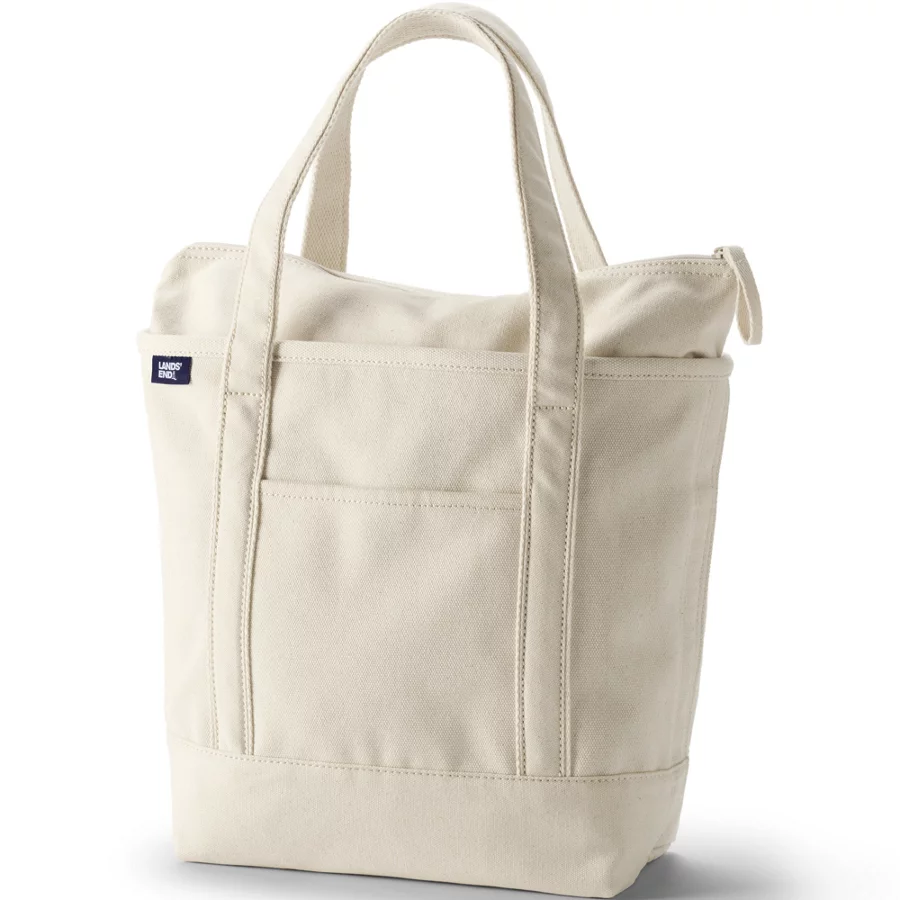Canvas Pocket Tote view 1