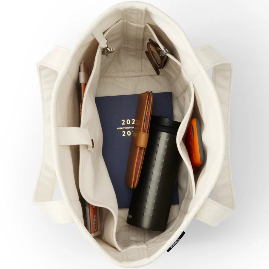 Canvas Pocket Tote view 5