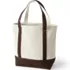 Medium 5 Pocket Open Top Canvas Tote Bag, Back