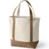 Medium 5 Pocket Open Top Canvas Tote Bag, Back