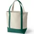 Medium 5 Pocket Open Top Canvas Tote Bag, Back