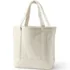 Medium 5 Pocket Open Top Canvas Tote Bag, Back