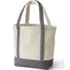 Medium 5 Pocket Open Top Canvas Tote Bag, Back