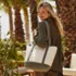 Medium 5 Pocket Open Top Canvas Tote Bag, alternative image