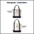 Large 5 Pocket Zip Top Canvas Tote Bag, alternative image