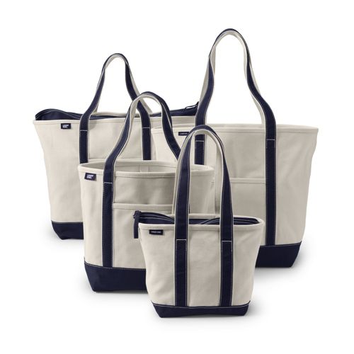 LANDS' END Medium Boat & Tote Bag / Personalized ZACK / -  UK