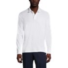School Uniform Kids Long Sleeve Mesh Polo Shirt