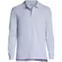 Men's Long Sleeve Mesh Polo Shirt, Front