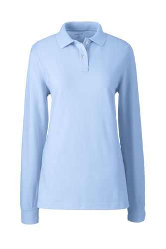 lands end women's mesh polo