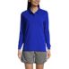 Women's Long Sleeve Mesh Polo Shirt, Front