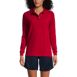 Women's Long Sleeve Mesh Polo Shirt, Front