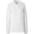 Women's Long Sleeve Mesh Polo Shirt, Front