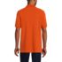 Men's Short Sleeve Mesh Polo Shirt, Back