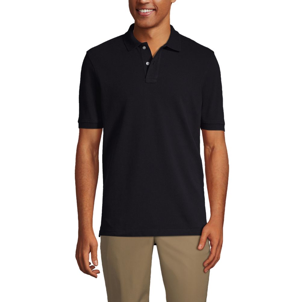 Men's Short Sleeve Mesh Polo Shirt