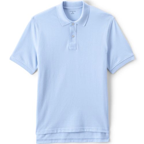 売れ筋商品|||ランズエンド カットソー トップス レディース Women's School Uniform Long Sleeve Mesh Polo Shirt Blue Lands' End School Uniform Women's Long Sleeve Mesh Polo