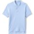 School Uniform Men's Tall Short Sleeve Mesh Polo Shirt, Front