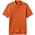 Men's Short Sleeve Mesh Polo Shirt, Front