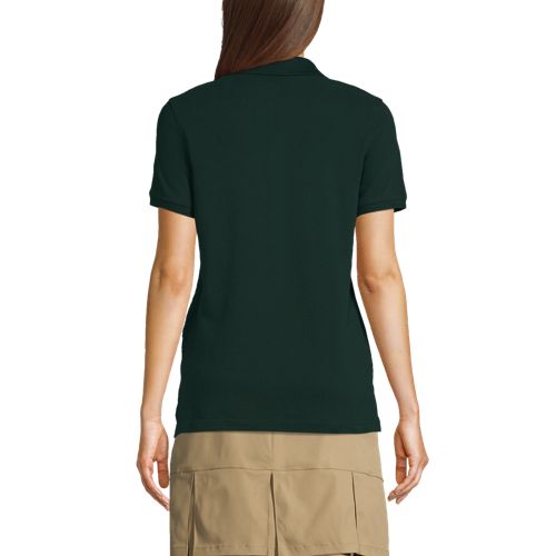 Women's Short Sleeve Mesh Polo Shirt - image 3