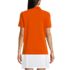 School Uniform Women's Short Sleeve Mesh Polo Shirt, Back