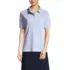 Women's Tall Short Sleeve Mesh Polo Shirt, Front