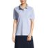 Women's Short Sleeve Mesh Polo Shirt, Front