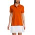 School Uniform Women's Short Sleeve Mesh Polo Shirt, Front