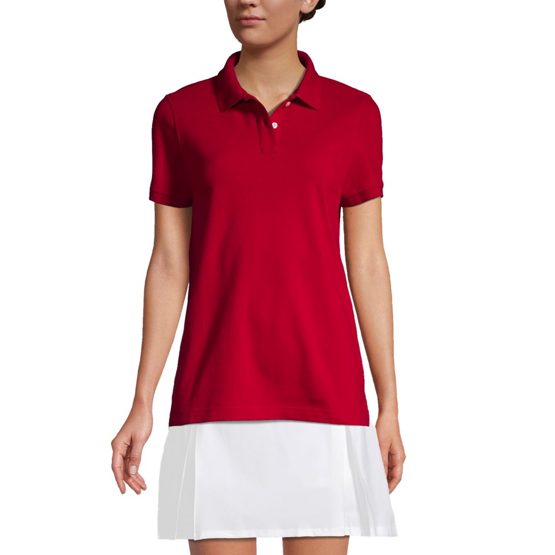 School Uniform Kids Short Sleeve Mesh Polo Shirt
