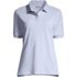 Women's Short Sleeve Mesh Polo Shirt, Front