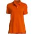 School Uniform Women's Short Sleeve Mesh Polo Shirt, Front