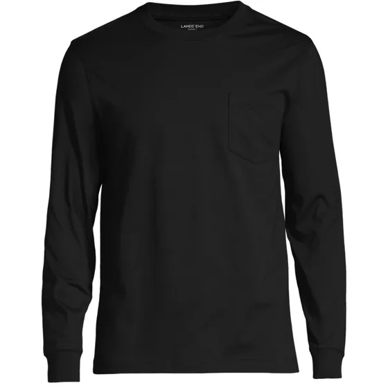 Men's Big Super-T Long Sleeve T-Shirt with Pocket - primary