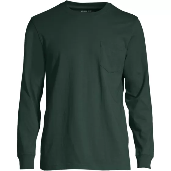Men's Super-T Long Sleeve T-Shirt with Pocket - primary