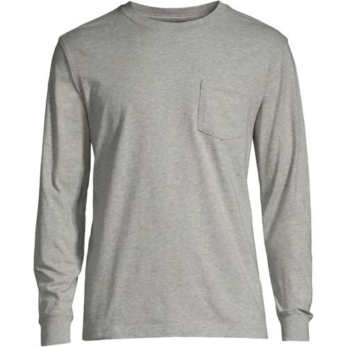 Men's Super-T Long Sleeve T-Shirt with Pocket