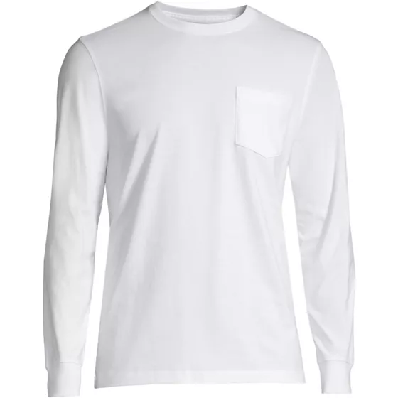 Men's Big Super-T Long Sleeve T-Shirt with Pocket - primary