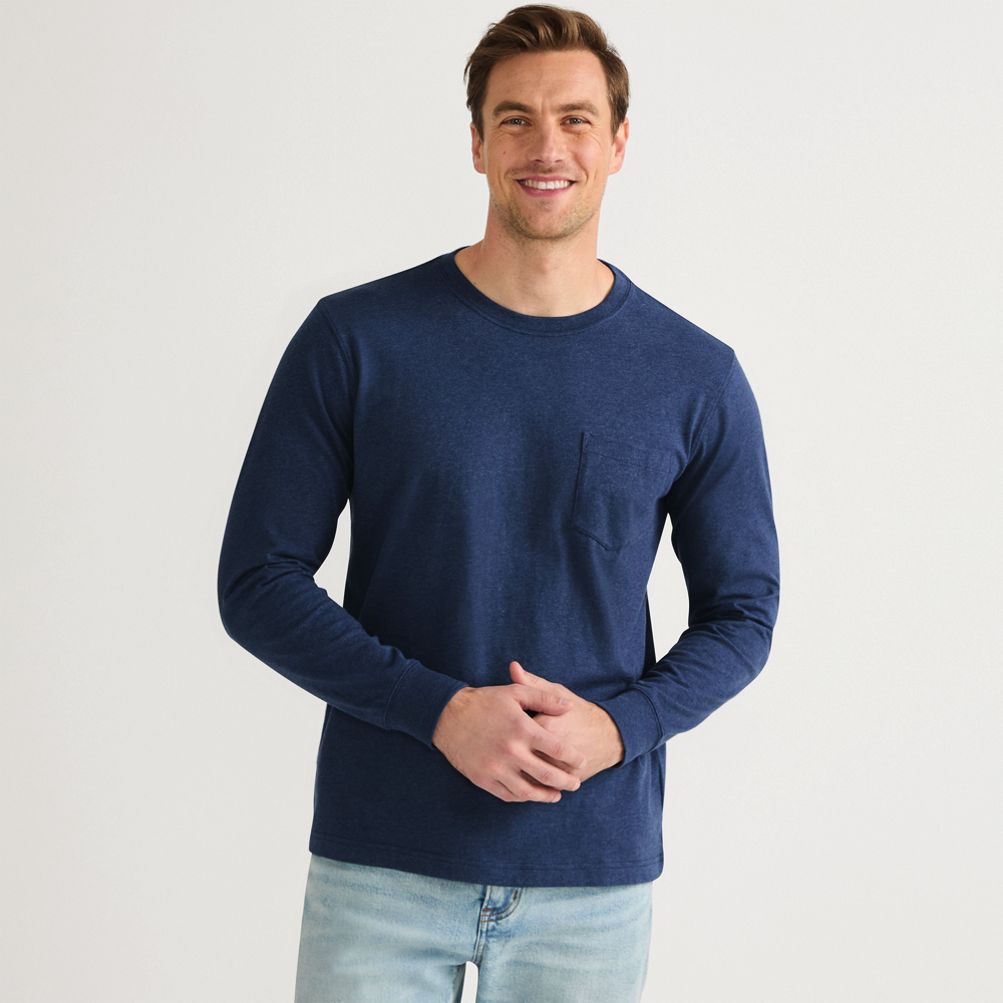 トップス plllllleeeasse long sleeve pocket tee M 42020_092_EliteLsTee_SP25_01.
